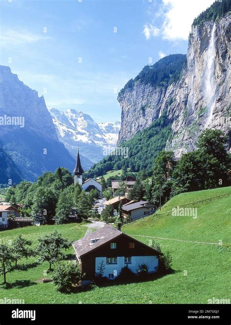 Lauterbrunnen Valley Switzerland Hi Res Stock Photography And Images