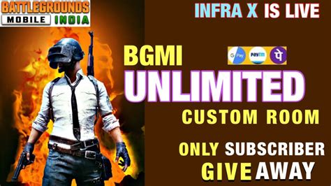 Bgmi Live Custom Room Paytm And Uc Giveaway Bgmi Custom Room Live Bgmi Live Uc Giveaway Custom