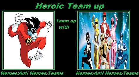 Heroic Team Up Freakazoid And Power Rangers By Darkwinghomer On Deviantart