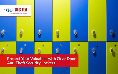 Protect Valuables With Clear Door Anti Theft Security Lockers