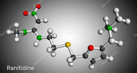 Mol Cula De Ranitidina Se Utiliza Para El Tratamiento De La Enfermedad