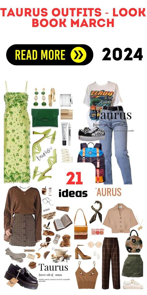 Taurus Outfits Look Book March 2024 Fashion Ideas Inspired By Venus