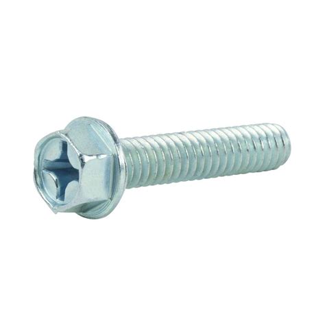 Crown Bolt 10 32 X 34 In Phillips Hex Head Machine Screws 3 Pack 05801 The Home Depot