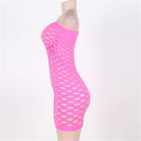 Elasticity Cotton Sexy Lingerie Mesh Doll Dress Erotic Sex Costumes