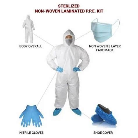 Non Woven Laminated Fabric Disposable Coronavirus Ppe Kit At Rs In