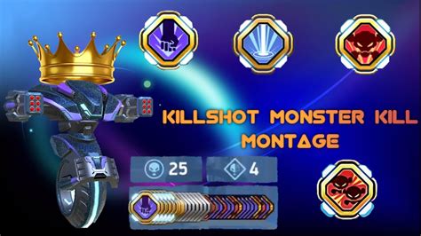 KILLSHOT MONSTERKILL Montage Gameplay Total Domination GODLIKE