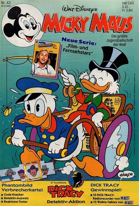 Micky Maus Zeitschrift Nr 43 Vom 18 10 1990 Komplett Mit Den