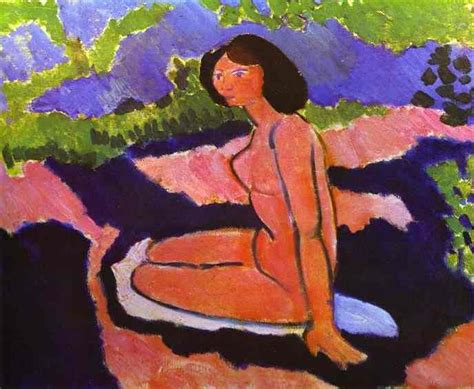 Paintings Reproductions Pink Nude Or Seated Nude 1909 By Henri