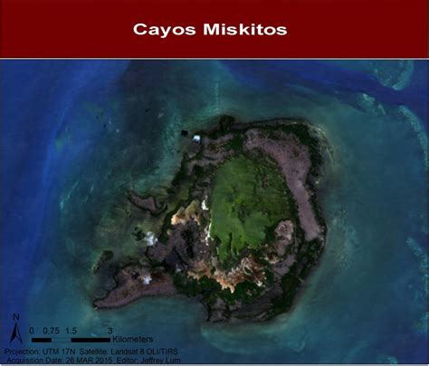 Cayos Miskitos San Andres And Providencia Moist Forests Gis Maps