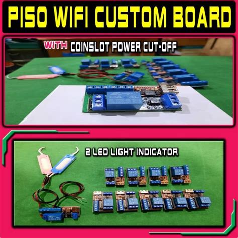 Pisowifi Custom Board Piso Wifi Kit Customboard With Relay Powercutoff