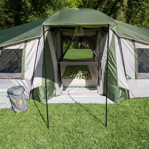 Ozark Trail Person Room Vacation Tent With Shade Awning Walmart