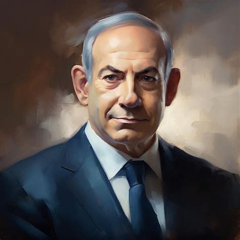 Premium AI Image | Benjamin Netanyahu Prime Minister of Israel ...