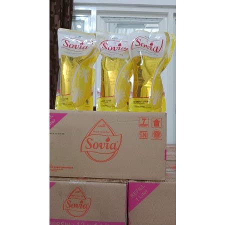 Jual Sovia Minyak Goreng 1 Liter Dus X 12 Pcs Shopee Indonesia