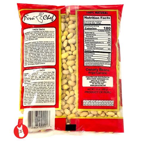 Peruchef Frijol Canario 15 Oz Bag Peruchos Food