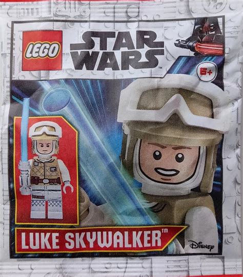 Luke Skywalker Hoth Minifigure Lego Star Wars Foil Pack 912291