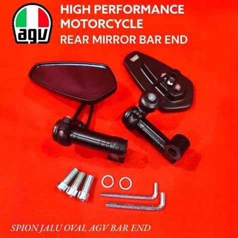 Jual Agv Spion Jalu Oval Agv Premium Universal Bar End Full Cnc Nmax