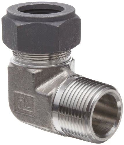 Parker CPI 4 4 CBZ SS 316 Stainless Steel Compression Tube Fitting 90