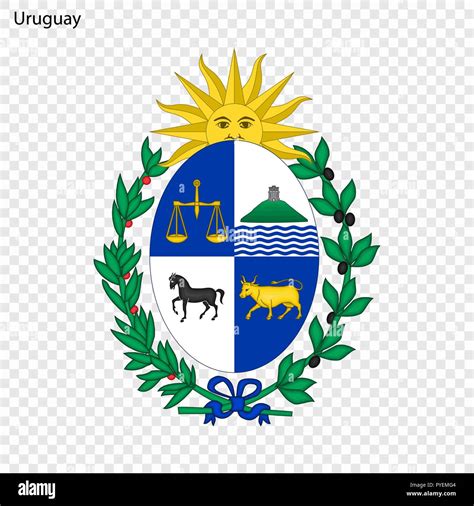 Emblem Of Uruguay National Symbol Stock Vector Image And Art Alamy