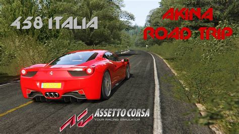 Ferrari 458 Italia S3 Mont Akina Assetto Corsa YouTube