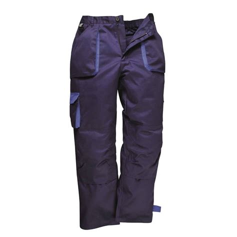 Pantalon de travail Multipoches Matelassé Portwest TEXO CONTRAST Bleu