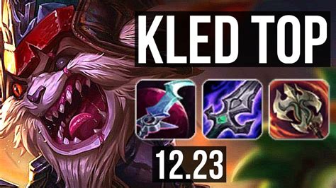 Kled Vs Kayn Top 45m Mastery 2800 Games 12514 Euw Diamond