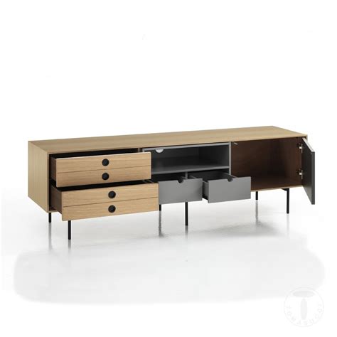 Altacorte Geko Sideboard mit drei Türen und zwei Schubladen kasa store