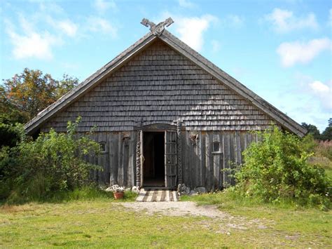 Viking Style House In Rosala Viking Center In Finland Viking House