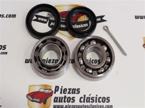 Kit Rodamientos Rueda Trasera Seat 850 Y Piezasautosclasicos