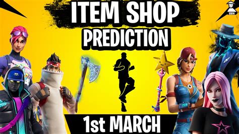 March 1 Fortnite Item Shop Prediction March 1st 2023 Fortnite Item