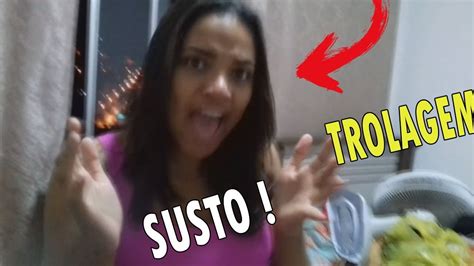 Trollei Minha Irm Assustando Ela Kkkkkk The King Youtube