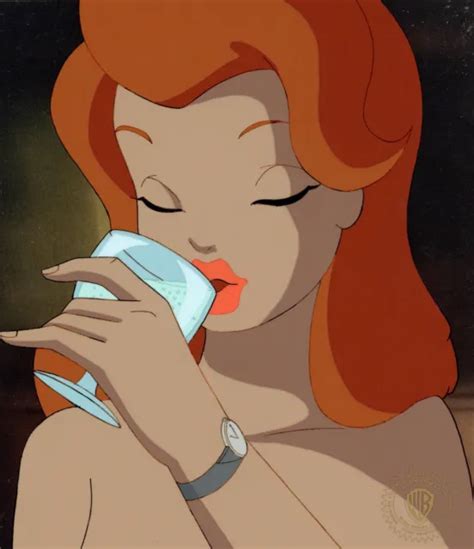 Batman Animated Series Original Production Cel Poison Ivy Pretty Poison