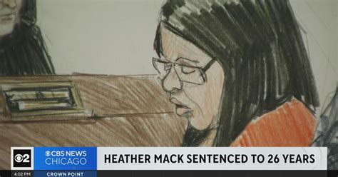 Heather Mack Gets 26 Years In Federal Prison For Mothers Murder In