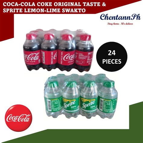 Packs Authentic Coca Cola Coke Original Taste And Sprite Lemon Lime