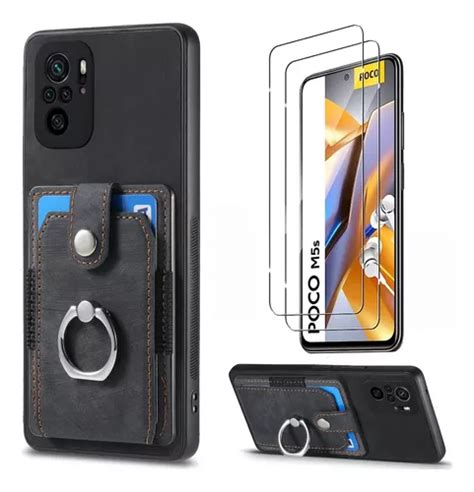 Funda Carcasa Funda Billetera Para Xiaomi Poco M5s 2 Mica Meses Sin