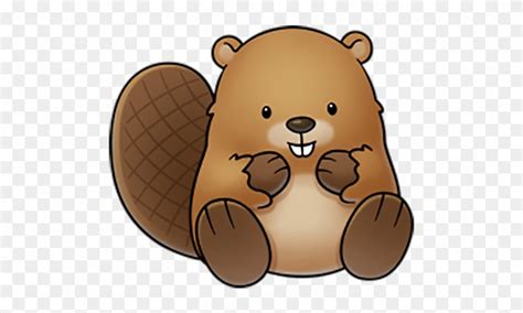 Beaver Drawing Cartoon Clip Art - Cute Beaver Drawings - Free ...