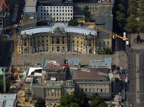 Luftaufnahme Berlin Umbau Und Sanierung Des Geb Udes Der Staatsoper