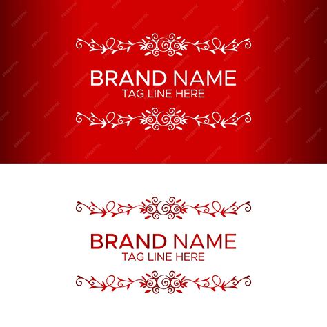 Premium Vector | Border Logo Design Template