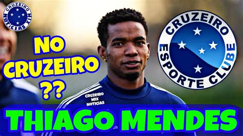 GLOBO ESPORTE MG HOJE 22 5 2024 NOTÍCIAS DO CRUZEIRO Thiago Mendes