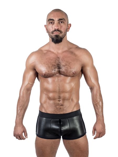 Mister B Neoprene Shorts Way Full Zip Black Ruffonline