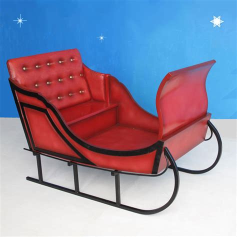 Life Sized Santa Sleigh And Four Reindeer 65