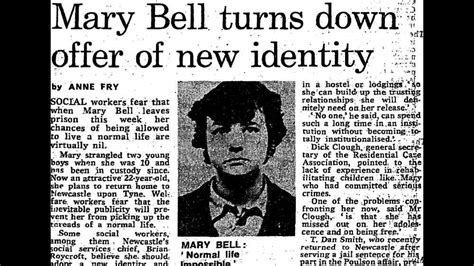 Serial Killer Mary Bell The Horrific Story Of An 11 Year Old Serial