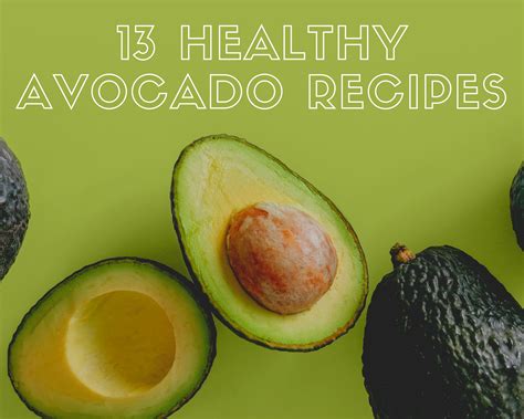 Healthy Avocado Recipes Just A Pinch Recipes