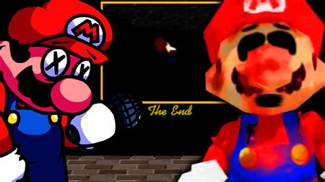 Every Copy Of Mario 64 Is Personalized But It‘s A Scary Friday Night Funkin Horror Mod Vs