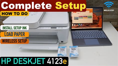 Hp Deskjet E Setup Install Setup Ink Load Paper Wireless Setup