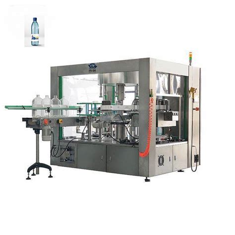 Automatic Hot Melt Glue BOPP OPP Pet Round Plastic Water Bottle Labeler Rotary Labeling