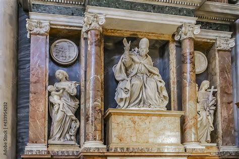 Interior Of Saint Mary Major Basilica Basilica Di Santa Maria Maggiore 1743 Papal Major