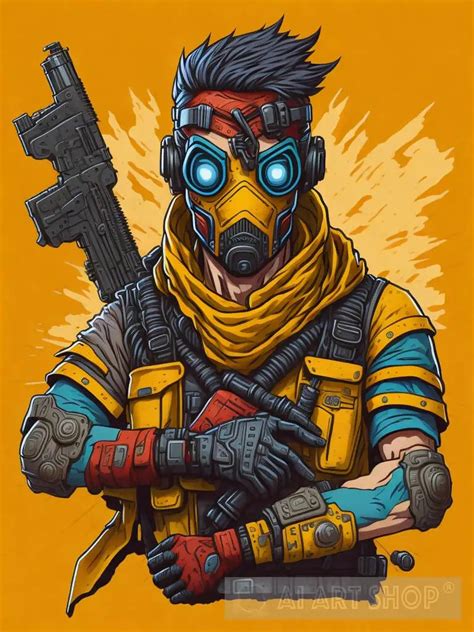 Borderlands ART - Unique Designs Inspired by the Iconic Game