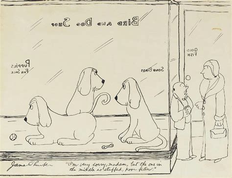 James Thurber Cartoons | Clearly Bloodhounds