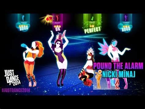 Nicki Minaj Pound The Alarm Just Dance Gameplay Youtube