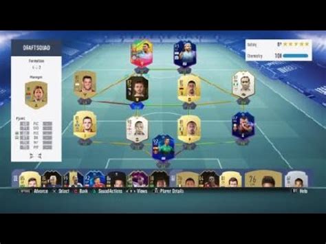 FIFA 19 Omg 189 My Best Draft Ever YouTube